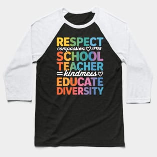 After School Teacher Appreciation Week Back to School Baseball T-Shirt